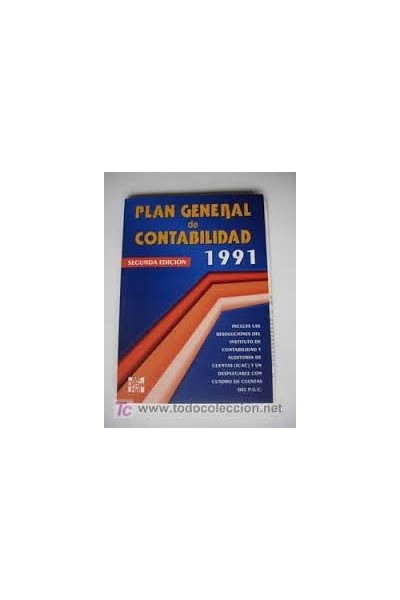 Plan General Contabilidad 1991